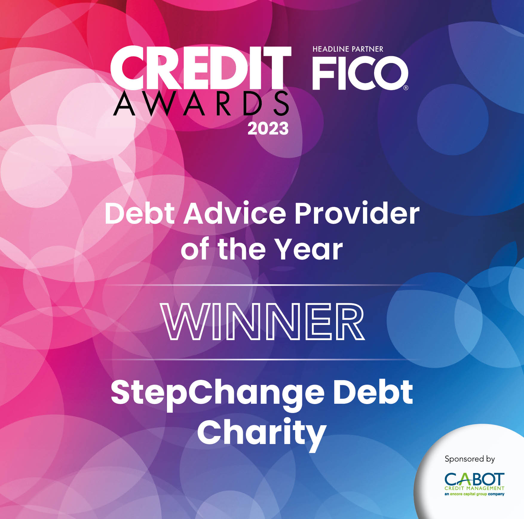 Debt Advice Provider of the Year - 2023 - Credit Awards