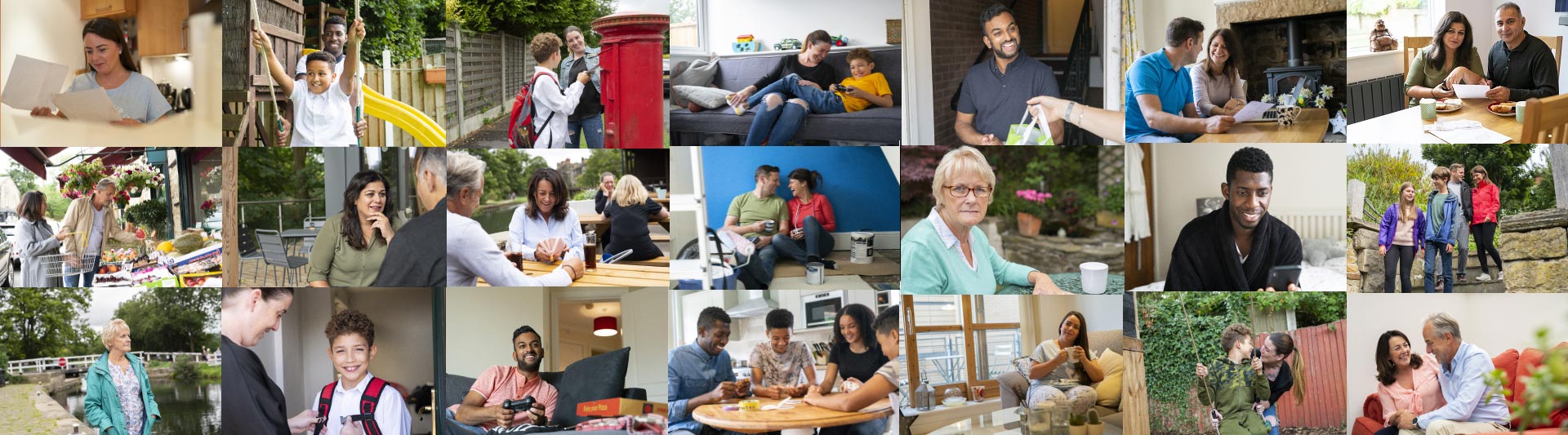 Collage of our clients
