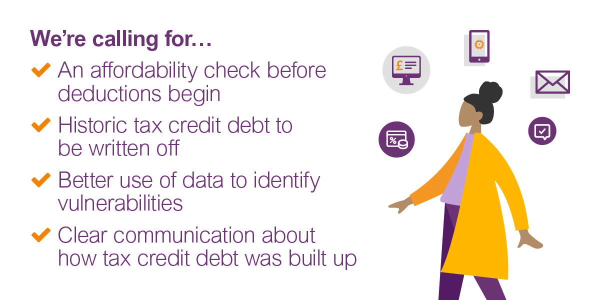 Our recommendations for dealing with tax credit