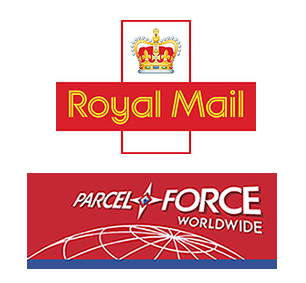 Royal Mail and Parcel Foce logos